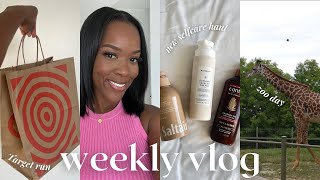 VLOG: BUFFALO TRIP + TARGET HAUL + ZOO DAY + I GOT A MIXER!!