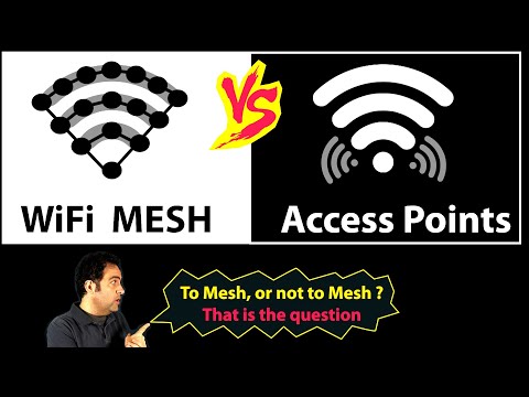 WiFi Mesh or Multiple Access Points ? That's the question!