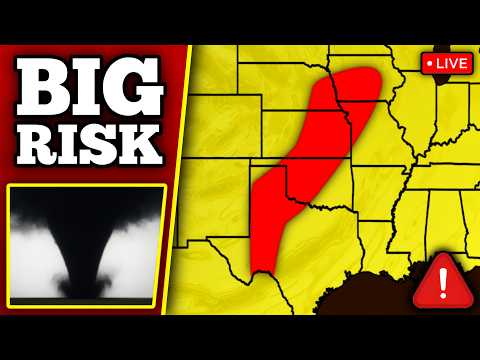 🔴 BREAKING TORNADO ON THE GROUND In Kansas - With LIVE Storm Chasers...