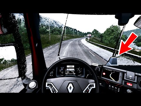 ETS2 1.41x | Realistic Water And Rain And Thunder Sounds