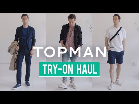 My 12 Favorite Topman Pieces | Spring Try-On Haul | Outfit Inspiration Video
