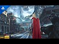 Marvel's Avengers THOR Gameplay | Thor Returns To Earth & Saves Everyone Scene [4K HDR 60 FPS]