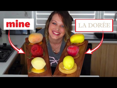 Can I Make Fruit Shaped Pastry Better Then a 5 Star Patisserie Bakery ( mango🥭 lemon🍋 Raspberry)