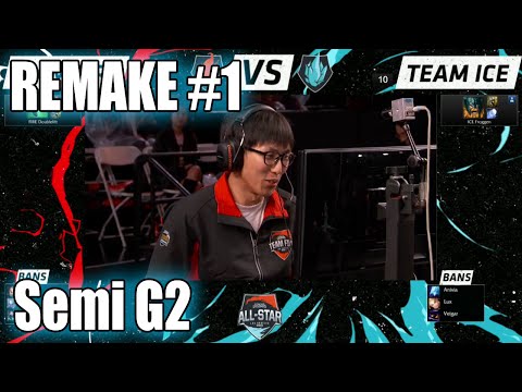 [REMAKE #1] DoubleLift Twitch vs Froggen Olaf | Game 2 Semi Finals 1v1 All-Stars 2015 | NA vs EU