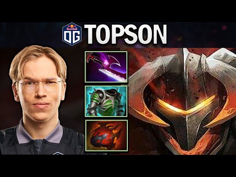 OG.TOPSON CHAOS KNIGHT - SUPER TANK - DOTA 2 7.24 GAMEPLAY