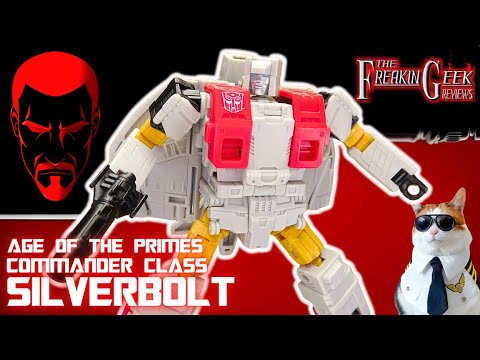 MASTER OF THE SEA | Age of the Primes Commander SILVERBOLT: EmGo's Transformers Reviews N Stuff