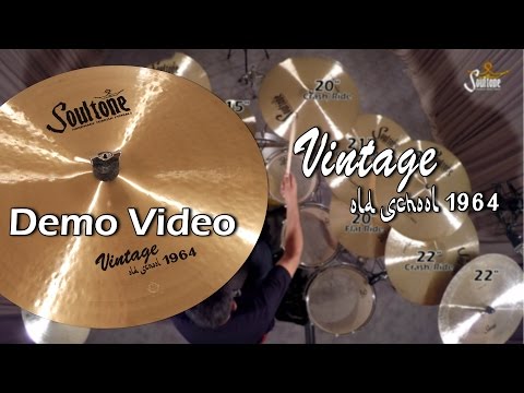 Soultone Vintage Old School 1964 21" Ride Cymbal. Authorized Dealer. Free Shipping image 2