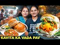 Pakistani Vada Pav Girl, Kavita Didi ka Dhaba | Pav Bhaji, Bun Kabab, Paratha, Karachi Street Food