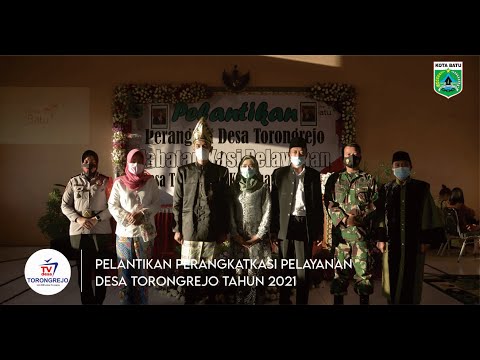 Pelantikan Perangkat Kasie Pelayanan Desa Torongrejo Kota Batu