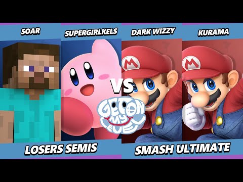 GOML 2023 Losers Semis - Soar & SuperGirlKels Vs. Dark Wizzy & Kurama - Smash Ultimate - SSBU