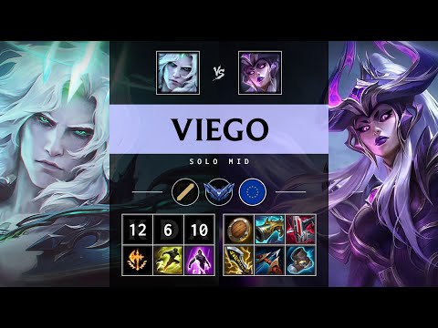 Viego Mid vs Syndra - EUW Diamond Patch 25.13