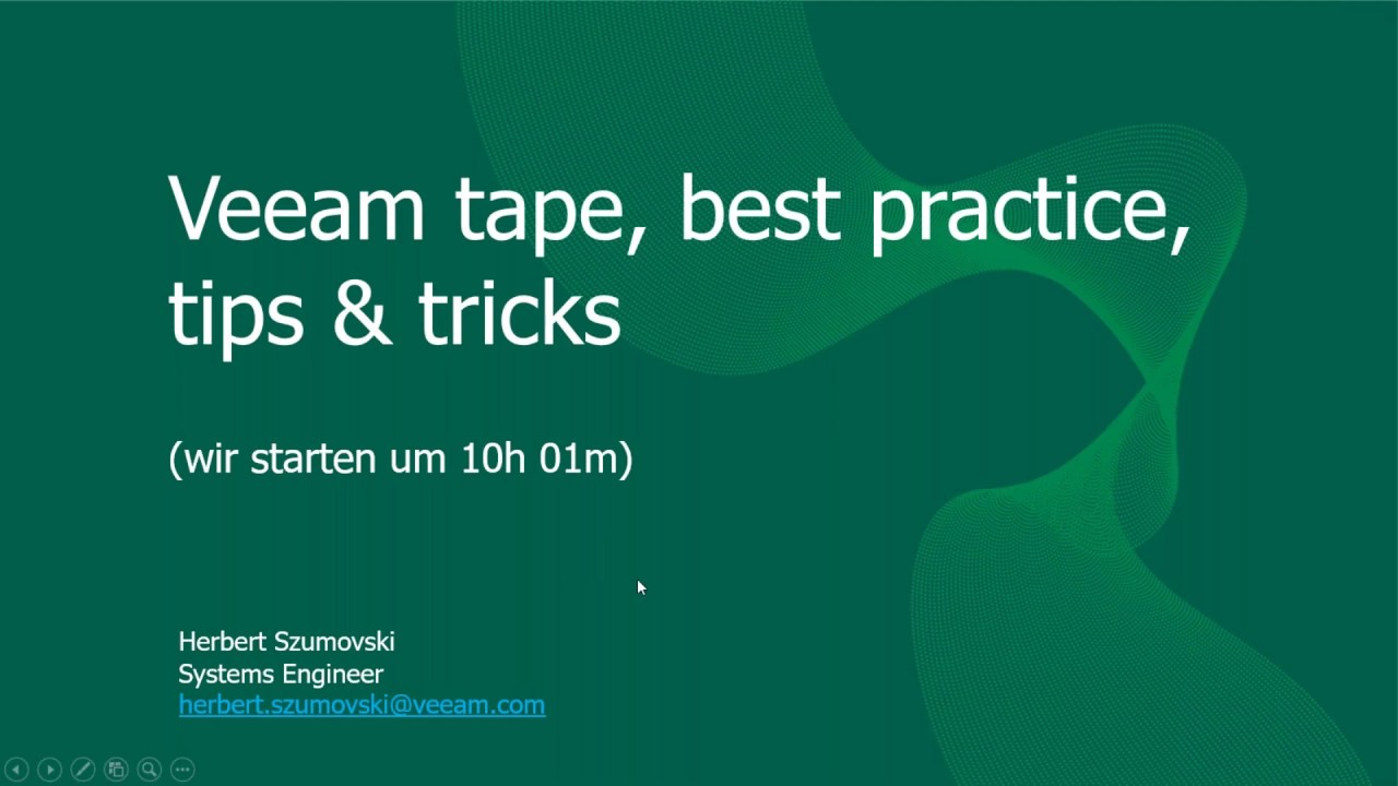 Tipps und Tricks für Tape-Support video