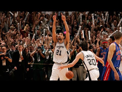 2005 NBA Finals: San Antonio Spurs vs. Detroit Pistons (Full Series Highlights)
