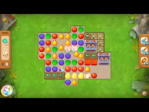 GardenScapes level 8821 🌱 Playrix HD 👋😘✌️