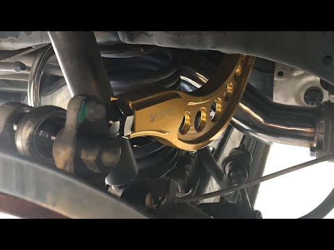 Skunk2 camber arm installation and alignment.