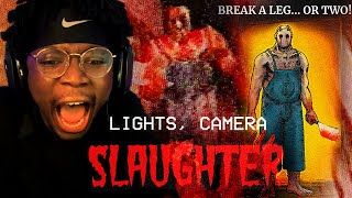 THIS DUDE MADE ME SCREAM (PAUSE) | Lights Camera Slaughter Prologue [ PSX Style Horror Game ]