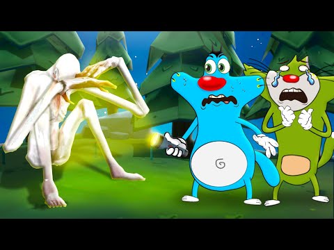 Roblox Oggy Found Something Weird At Midnight In Forest With Jack | Rock Indian Gamer