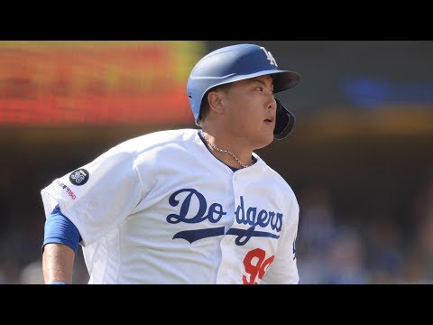 Hyun-jin Ryu's First Career Major League Home Run! | September 22, 2019 | 2019 MLB Season