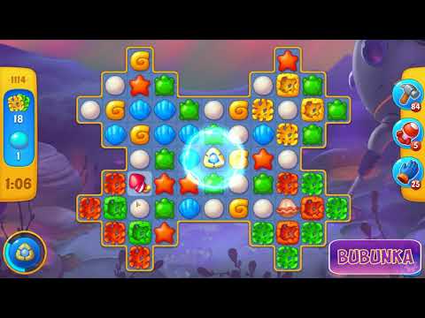 Fishdom level 1114 HD