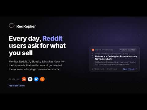 RedReplier video preview