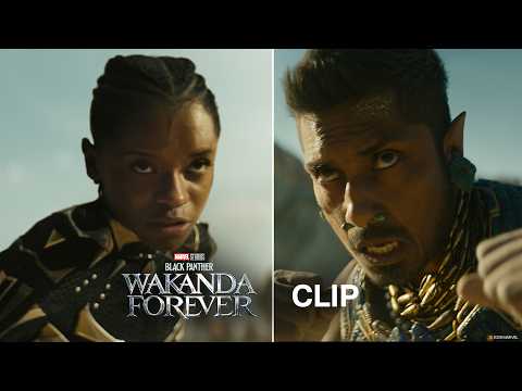 Shuri VS Namor Fight Scene - Official Clip