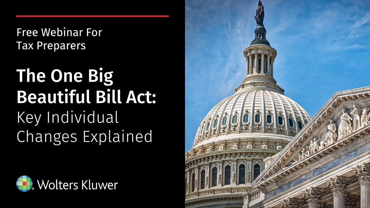 One Big Beautiful Bill Webinar: Key Individual Changes Explained