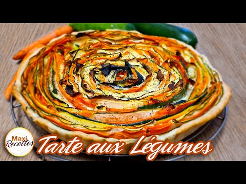 Tarte Spirale aux Légumes Recette Facile et Rapide