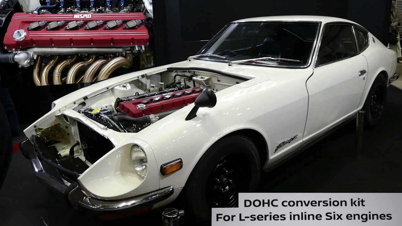 NISMO S30フェアレディZ L型6気筒エンジン用DOHCシリンダーヘッド変換パーツキット搭載車 🔥 R34 GT-R Z-tune【Cars and...】ノスタルジック2デイズ2026