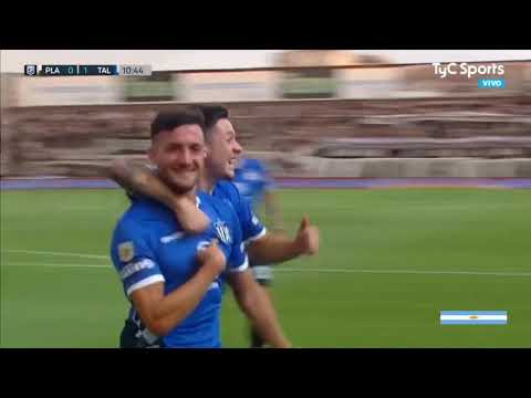 Platense vs Talleres, gol de Pizzini 1 a 0