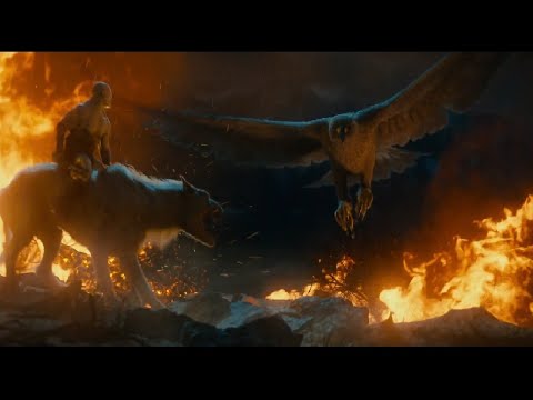 Bilbo Saves Thorin & The Great Eagles | The Hobbit 2012 - Last scene