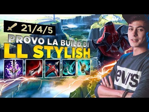 LL STYLISH BUILD & RUNE, PROVIAMOLE!! ZED SEASON 10 - ZED MID League of Legends ITA
