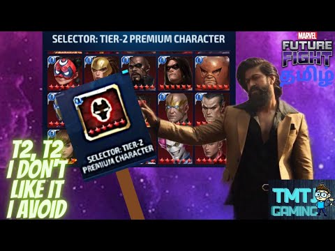 SELECTOR TIER2 PREMIUM CHARACTER GUIDE AND EXPLAINS-MARVEL FUTURE FIGHT-EXPLAIN IN TAMIL