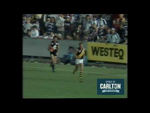 Brad Shine 1986 - Carlton Football Club Past Player