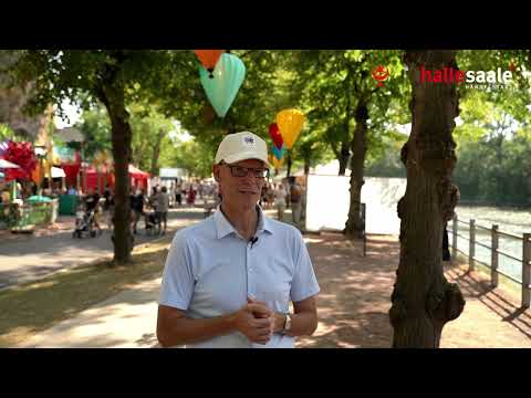 Halles Laternenfest am Fluss ist eine Reise wert