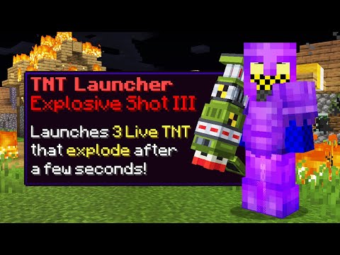 The TNT Launcher is OP in Minecraft Hunger Games!