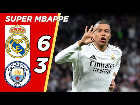 A HELL CALLED BERNABÉU AND MBAPPE! Real Madrid vs Manchester City 6-3 | UCL Knockout 2024/2025