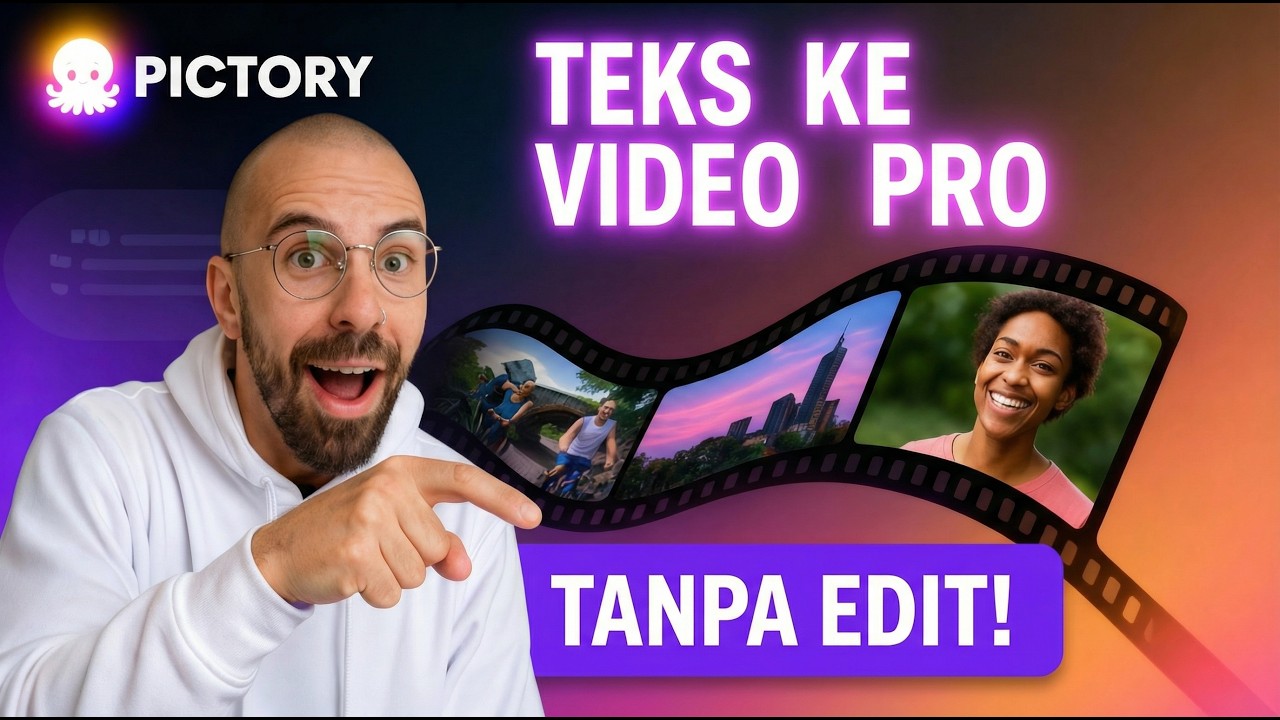 Cara Mengubah Artikel Blog Jadi Video Profesional (Tutorial Pictory AI)