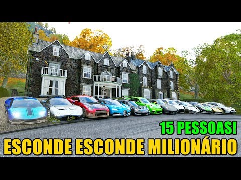 Hide and Seek Millionaire in the Mayor's Mansion - Forza Horizon 4 Online - Gameplay