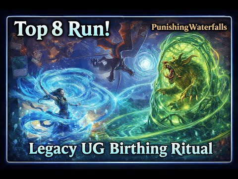 LEGACY CHALLENGE TOP 8 w. SIMIC BIRTHING RITUAL! Amazing run using the core of a Modern deck!