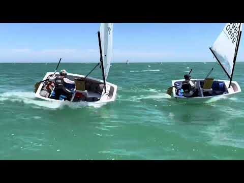 Optimist Training 2024 #optimist #sailing #vela