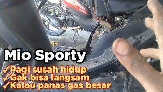 Download lagu The reason why the Mio Sporty is difficult to start in the morning and won't idle mp3 Download lagu The reason why the Mio Sporty is difficult to start in the morning and won't idle mp3