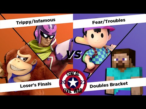 CCCW2022 - Doubles Loser's Finals - Trippy/Infamous (Red) vs Fear/Troubles (Blue)