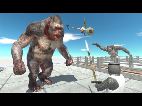 Goro The Giant New version vs old version - Animal Revolt Battle Simulator