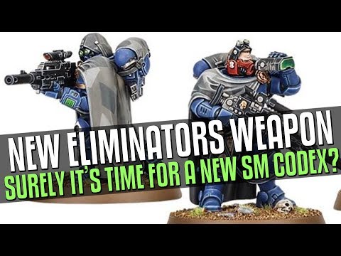 New Eliminator Weapon for Primaris, we definitely need a new Space Marine Codex