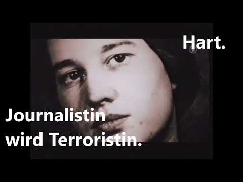 Legendär: Ulrike Meinhof. Journalistin wird Terroristin.