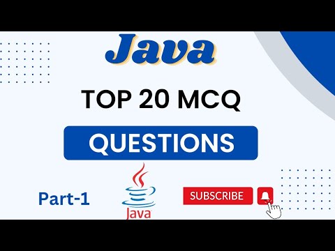 Part 1 Java Mcqs Java Mcq Questions Top 20 Java Mcqs Java Interview Questions