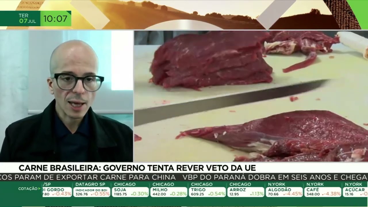 Carne brasileira: negociação com a Europa entra em pauta