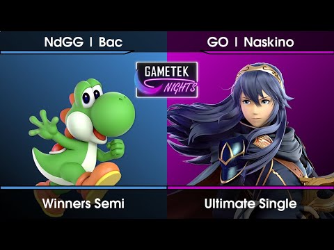 Gametek Night 2023.01 Winners Semi - Bac (Yoshi) Vs. Naskino (Lucina,Zelda) SSBU Ultimate Tournament