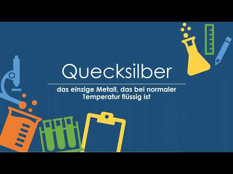 Das Element Quecksilber einfach und kurz erklärt