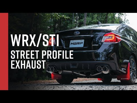 SUBARU IMPREZA WRX/STI // MBRP 3" Street Cat-Back Quad Tip Dual Rear Exit Exhaust Overview